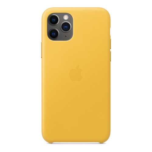 Чехол Apple для iPhone 11 Pro Leather Case - Meyer Lemon в Йота