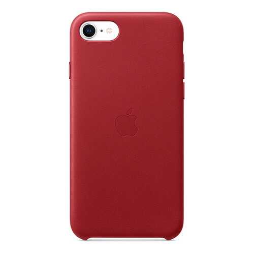 Чехол Apple для смартфона iPhone SE Leather Case - (PRODUCT)RED (MXYL2ZM/A) в Йота