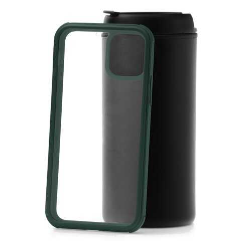 Чехол Apple iPhone 11 Pro Kruche Flexible Side Frame Dark green в Йота