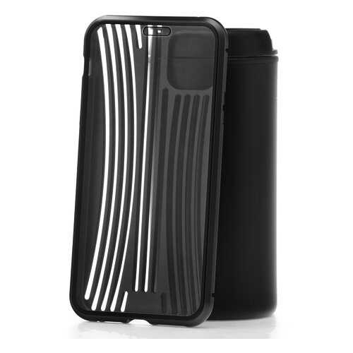 Чехол Apple iPhone 11 Pro Max Kruche Metal Suitcase Black в Йота