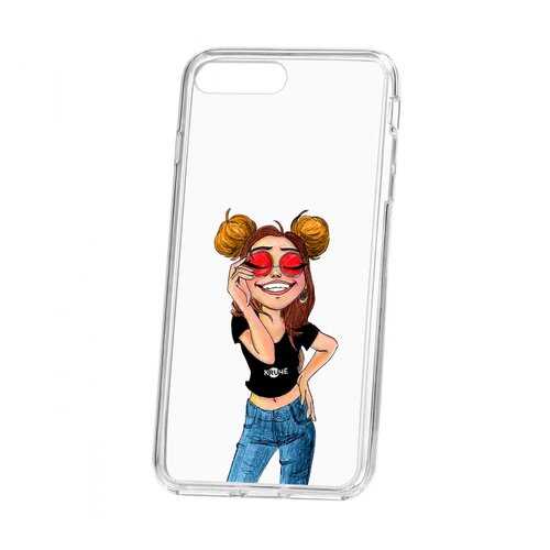 Чехол Apple iPhone 7 Plus Kruche Print Smiling в Йота