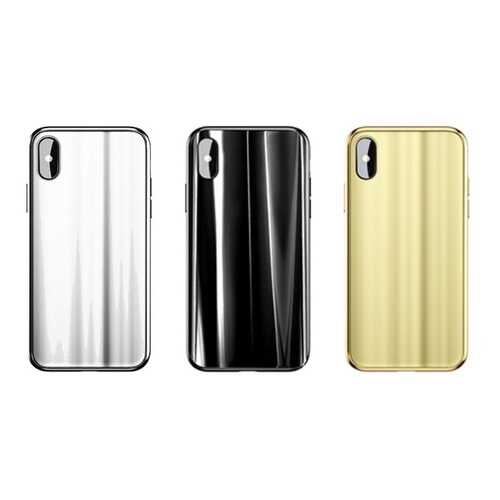 Чехол Baseus Glass Sparkling Case для Apple iPhone X в Йота