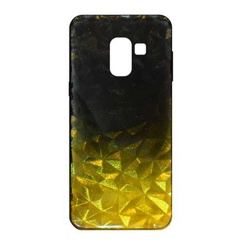 Чехол Crystal Krutoff для Samsung Galaxy A8 (SM-A530) Yellow/Black в Йота