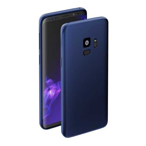 Чехол Deppa Case Silk для Samsung Galaxy S9 Metallic Blue в Йота