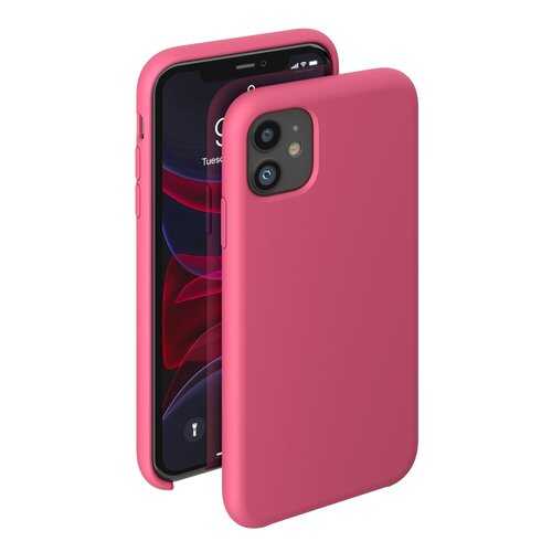 Чехол Deppa Liquid Silicone Case для Apple iPhone 11 (Фуксия) в Йота