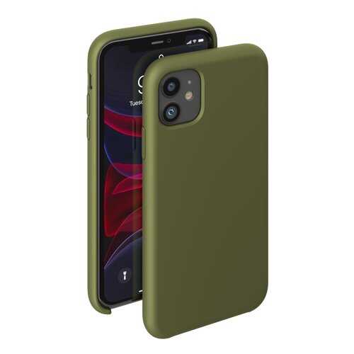 Чехол Deppa Liquid Silicone Case для Apple iPhone 11 Olive в Йота