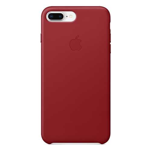 Чехол для сотового телефона Apple iPhone 8 Plus / 7 Plus Leather Case красный MQHN2Z в Йота