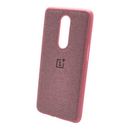 Чехол Fiber Logo для OnePlus 6 Maroon в Йота