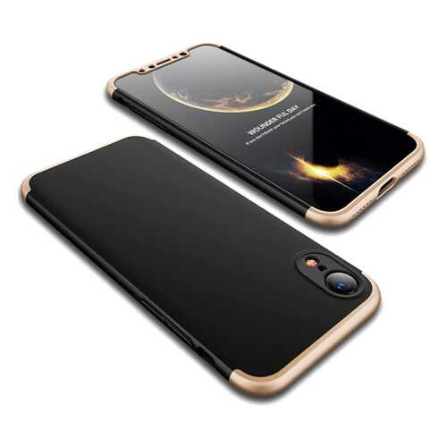 Чехол GKK LikGus для Apple iPhone XR (6.1) Black /Gold в Йота