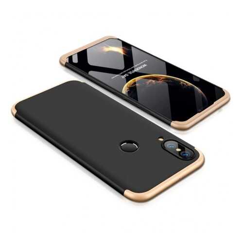 Чехол GKK LikGus для Huawei P Smart+ (nova 3i) Black/Gold в Йота