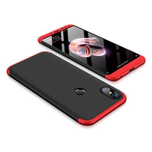 Чехол GKK LikGus для Xiaomi Redmi Note 5 Pro/Note 5 (DC) Black/Red в Йота