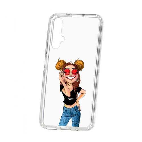 Чехол Huawei Honor 20 Kruche Print Smiling в Йота