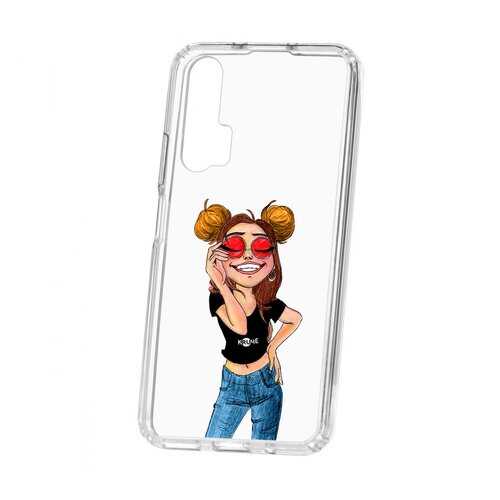 Чехол Huawei Honor 20 Pro Kruche Print Smiling в Йота