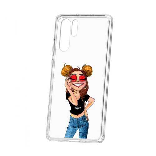 Чехол Huawei P30 Pro Kruche Print Smiling в Йота