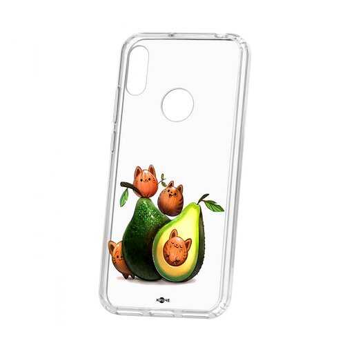 Чехол Huawei Y6 2019 Kruche Print Авокотики в Йота