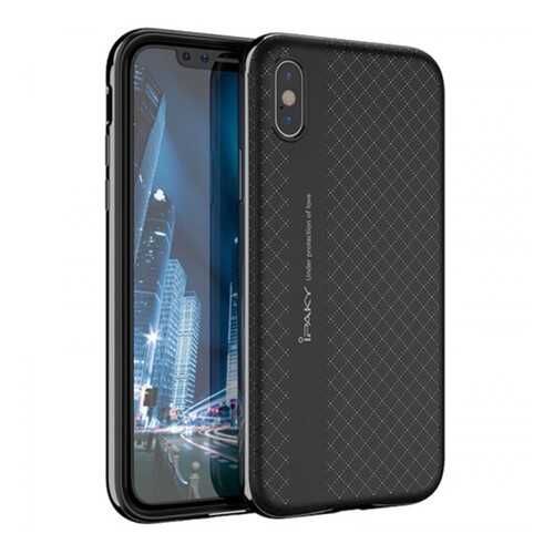 Чехол iPaky +PC для Apple iPhone X (5.8)/XS (5.8) Black/Grey в Йота