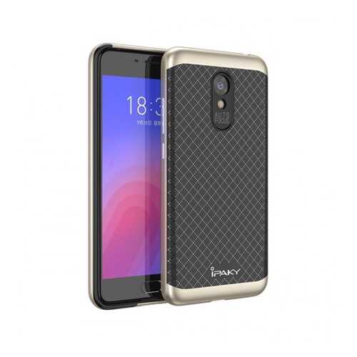 Чехол iPaky +PC для Meizu M6 Black/Gold в Йота