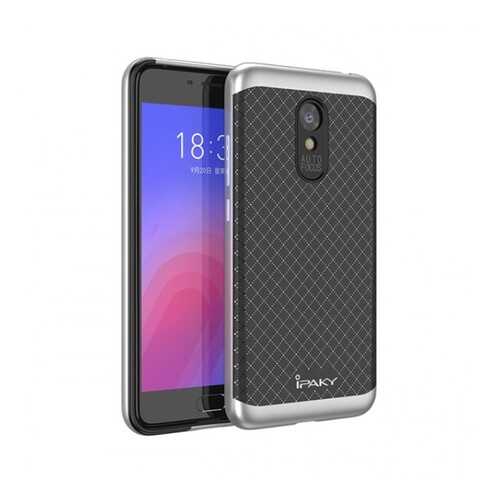 Чехол iPaky +PC для Meizu M6 Black/Silver в Йота