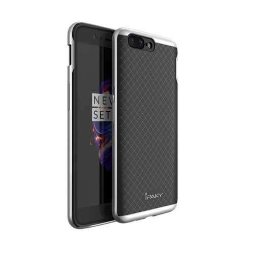 Чехол iPaky +PC для OnePlus 5 Black/Silver в Йота