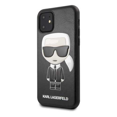 Чехол Karl Lagerfeld PU Leather Iconik (KLHCN61IKPUBK) для iPhone 11 (Black) в Йота