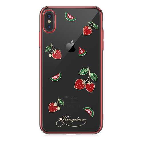 Чехол Kingxbar с Swarovski Tropical Series для Apple iPhone Xs Max в Йота