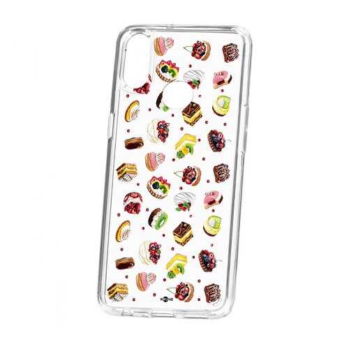 Чехол Kruche Samsung Galaxy A10S Print Cake в Йота