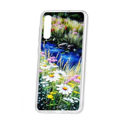 Чехол Kruche Samsung Galaxy A50 2019 Print Ромашки у ручья в Йота