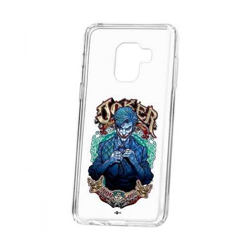 Чехол Kruche Samsung Galaxy A8 2018 (A530) Print Джокер в Йота