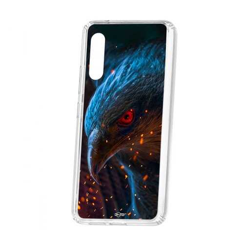 Чехол Kruche Samsung Galaxy A90 5G Print Орел в Йота