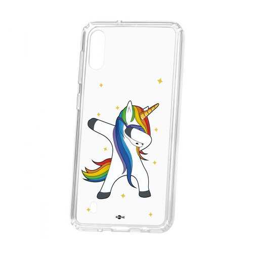 Чехол Kruche Samsung Galaxy M10 Print Единорожка в Йота