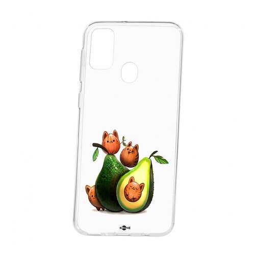 Чехол Kruche Samsung Galaxy M30S Print Авокотики в Йота