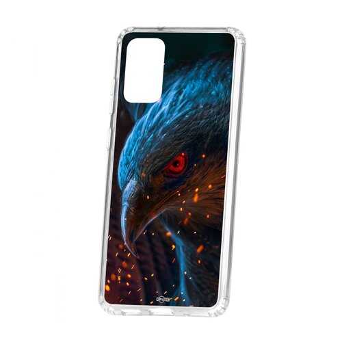 Чехол Kruche Samsung Galaxy S20 Plus Print Орел в Йота