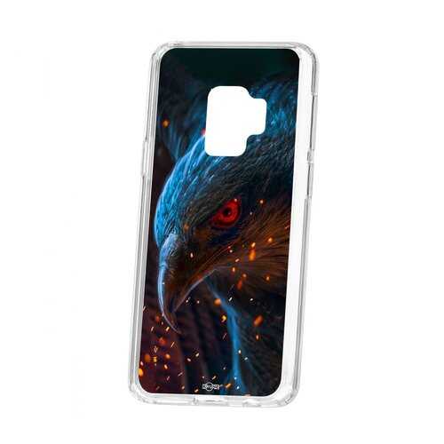 Чехол Kruche Samsung Galaxy S9 Print Орел в Йота