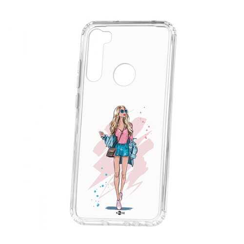 Чехол Kruche Xiaomi Redmi Note 8T Print Fashion Girl в Йота