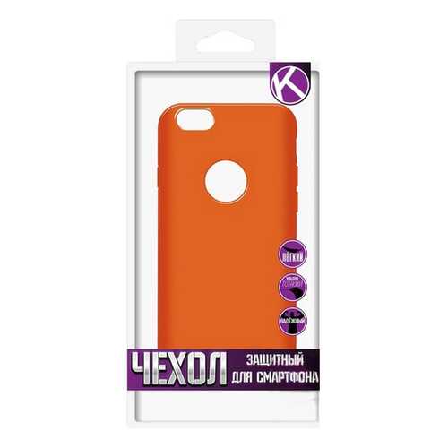 Чехол Krutoff для iPhone 6/6S Orange в Йота