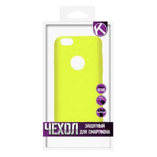 Чехол Krutoff для iPhone 6/6S Yellow в Йота