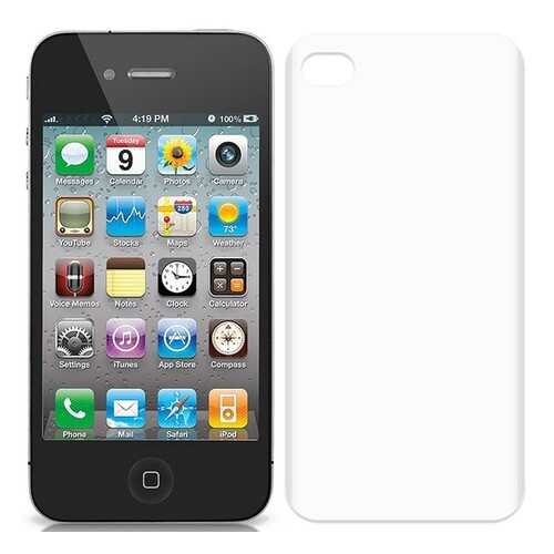 Чехол Krutoff TPU для iPhone 4/4S Transparent в Йота