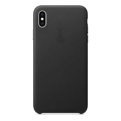 Чехол Leather Case для iPhone XS Max, LCIPXSM-01-BLAC в Йота