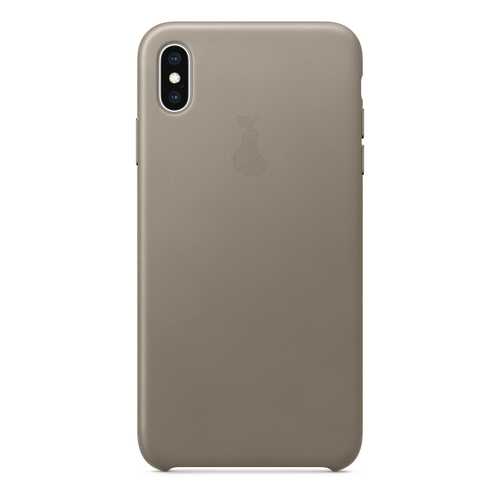 Чехол Leather Case для iPhone XS Max, LCIPXSM-10-TAUP в Йота