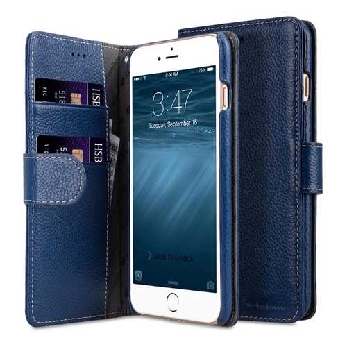 Чехол Melkco для Apple iPhone 7 Plus/8 Plus - Wallet Book Type, Dark Blue в Йота