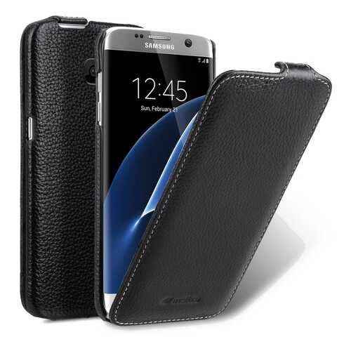 Чехол Melkco для Samsung Galaxy S7 Edge - Jacka Type, Black в Йота