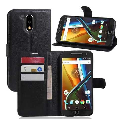 Чехол MyPads для Motorola Moto G4 Plus (XT1642) 5.5 Black в Йота