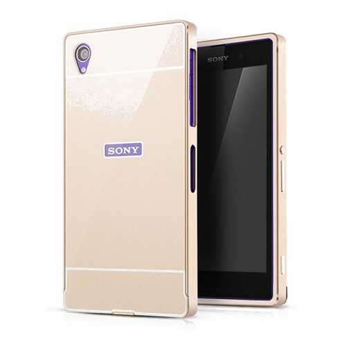 Чехол MyPads для Sony Xperia Z1 (C6903) Gold в Йота