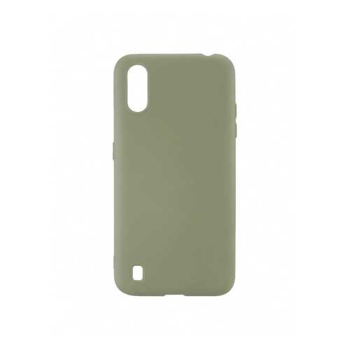 Чехол накладка Zibelino Soft Matte для Samsung Galaxy A01 (A015) Olive в Йота