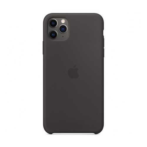 Чехол NoBrand Silicone Case Lux для iPhone 11Pro Max Black в Йота