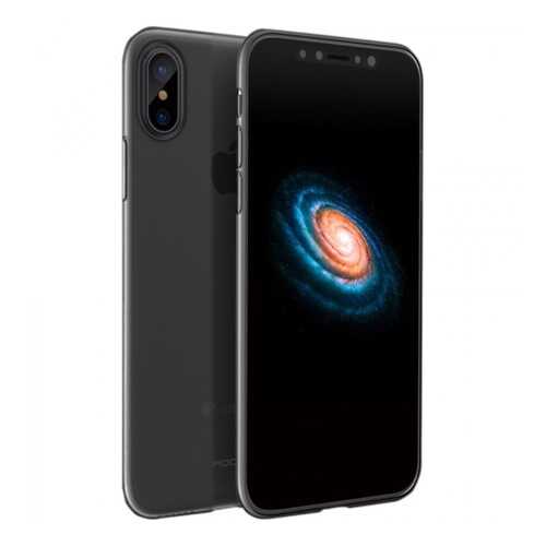 Чехол Rock Naked Shell series для Apple iPhone X Transparent black в Йота