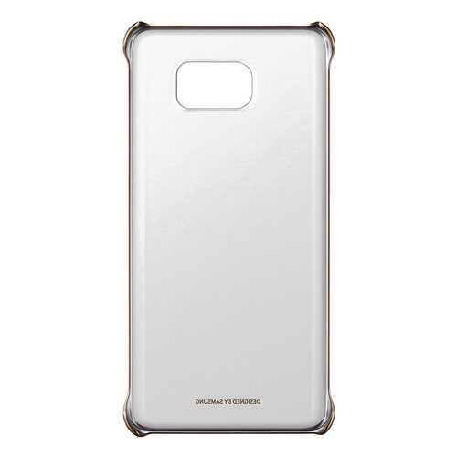 Чехол Samsung Clear Cover для Samsung Galaxy Note 5 Gold в Йота