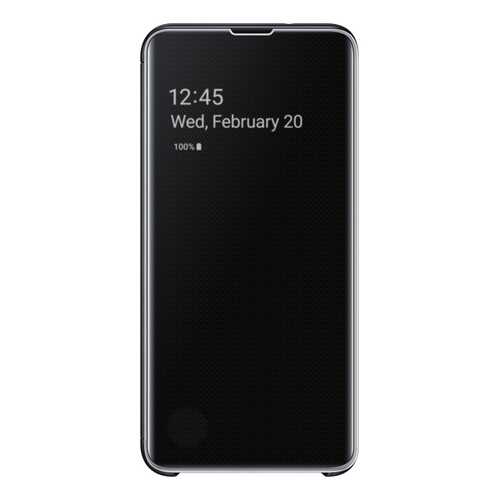 Чехол Samsung Clear View Cover для Galaxy S10E Black в Йота