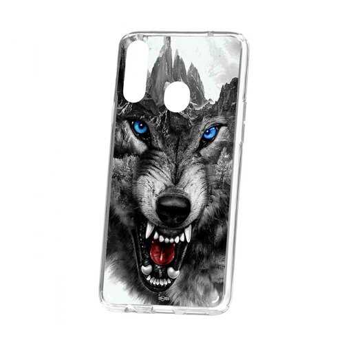 Чехол Samsung Galaxy A20S Kruche Print Волк в Йота