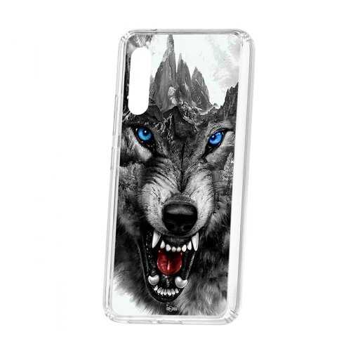 Чехол Samsung Galaxy A90 5G Kruche Print Волк в Йота